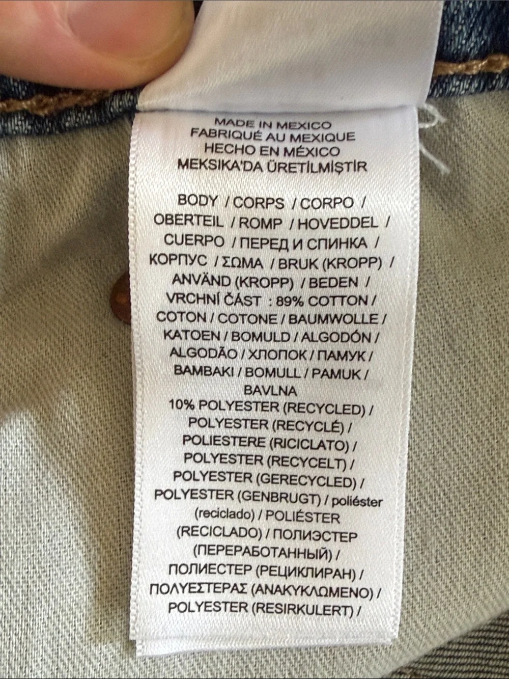 POLO Ralph Lauren High Rise Skinny Jeans Indigo
